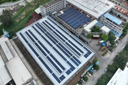 清远市佛冈县479.43KWP光伏发电